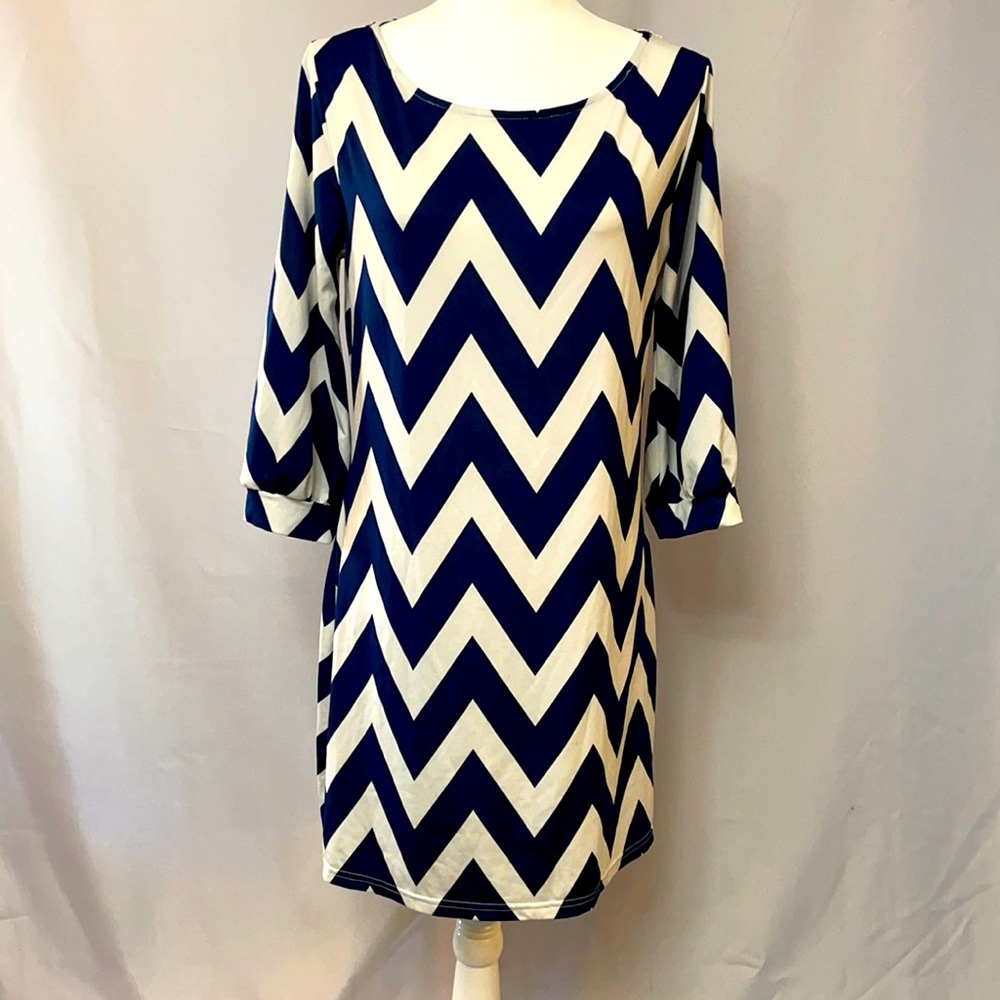 Beautiful Chevron Striped Dress